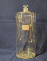 Lavender Essence Budapest antique label bottle
