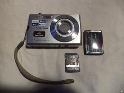 CASIO EX-Z150 digi fényképező, 8.1Mp + 2GB SD (6717)