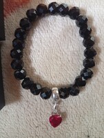 Thomas Sabo obszidián karkötő és charme