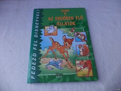 Walt Disney – Bambi és az erdőben élő állatok könyv (6941)