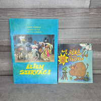 A béka és az ökör, Éljen Szervác! retro ifjúsági könyvcsomag