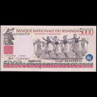 Rwanda / Ruanda 5000 Francs 1998 P-28 UNC