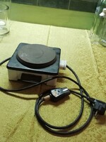 Régi retró villanyrezsó rezsó elektromos főzőlap 2 méteres vezetékkel adom jól melegít 600 W