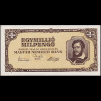 Magyarország 1 millió Milpengő 1946 P-128 UNC