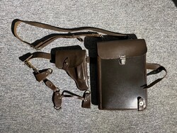 Szovjet térképtáska, fegyvertokkal és antantszíjjal (1960-1970)