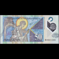 Észak-Macedónia 50 Denari 2018 P-26 Polymer UNC