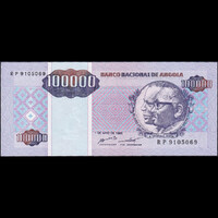 Angola 100.000 Kwanzas 1995 P-139 UNC
