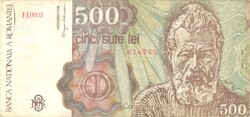 500 lei 1991 Romania