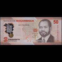 Mozambik 50 Meticais 2024 P-156 Polymer UNC