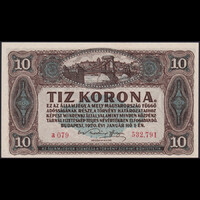Magyarország 10 Korona 1920 UNC