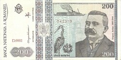 200 lei lej 1992 Románia