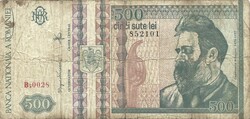 500 Lei 1992 Romania 1.