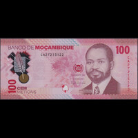 Mozambik 100 Meticais 2024 Polymer P-157 UNC