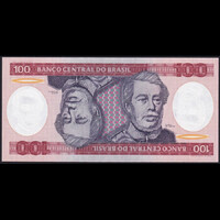 Brazília 100 Cruzeiros 1984 P-198b UNC