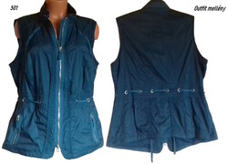 Outfit olajzöld női sportos mellény L-es 501