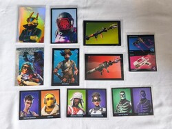 Fortnite Panini Black Frame Series Gyűjtői Matrica Szett (2020-20'.)