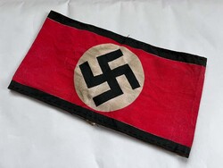 NSDAP náci, horogkeresztes pártkarszalag, Allgemeine SS karszalag