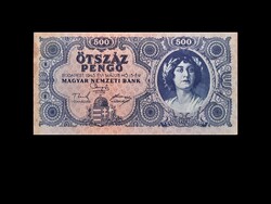 500 PENGŐ - 1945 - MÁJUS! - Az inflációs sor elején a második tagja!