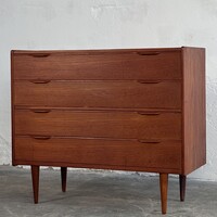 Dán teak Henning Jorgensen fiokos komód vintage sideboard