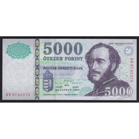 Magyarország,5000 forint 1999 BD EF+