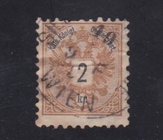 1883 Ausztria 2 Kreuzer Osztrák Levant ,Oszmán Birodalmon Bélyeg
