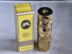 Nina Ricci L'Air du Temps Vintage Arany Parfümflakon, Dobozzal (100ml, Üres, Tölthető) - Ritkaság