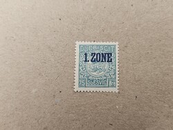 1920-as 75 öre Schleswig 1. Zone **