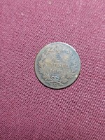 1862-es 2 Centesimi N vj VF-/F+ Olaszország