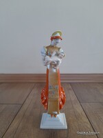 Antik Herendi porcelán Madonna figura