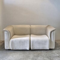 Wittmann Hochbarett moduláris kanapé, mid century modern,  vintage