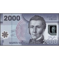 Chile,2000 pesos 2021 UNC