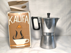 Kalifa retro kotyogós kávéfőző