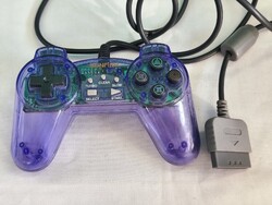 Sunflex Átlátszó Lila Retro PlayStation Kontroller Gyűjtőknek (1995-00'.)