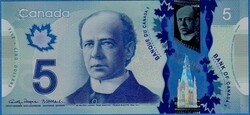 Kanada 5 dollár polymer UNC 2024