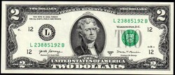 USA 2 dollár San Francisco UNC 2017