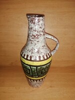 Retro Veb Haldensleben német, kancsókerámia váza - 26 cm (31/d)