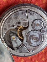 Antik ELGIN duplafedeles 0.925 sterling ezüst netto több mint 40 gr súlyú tok zsebóra