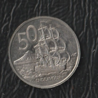 50 cent New Zeeland 1967