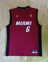 Szinte új M-es vintage adidas LeBron James Miami Heat (2013) NBA kosárlabda mez