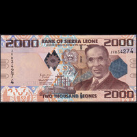Sierra Leone 2000 Leones 2021 P-31 UNC