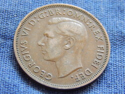 Egyesült Királyság  1/2 Penny 1951