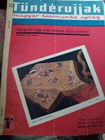 Tündérujjak 1930-as kézimunka ujság