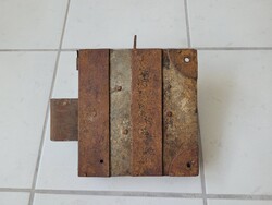 Régi nagy méretű ajtó kapu zár 3,55 kg