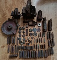Háborús vegyes,egyben! Mannlichar,mauser,pps41,flak? stb..Ingyen posta!