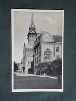 Képeslap,Szerbia,Szabadka,városháza látkép,részlet,Sárai,dohányáruda kiadás,1940-