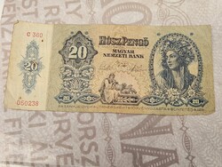 1941-es 20 Pengő EF-
