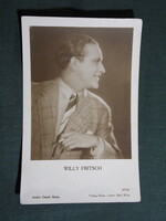 Képeslap,film,mozi,művészet,Willy Fritsch színész,1920-
