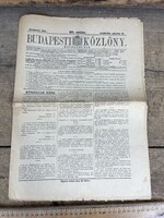 -AX495- Budapesti Közlöny 1941. március 20. komplett teljes szám Horthy Teleki MNB mérleg