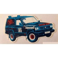 Classic Car Sticker 4x4 Team Tony Molla