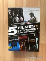 Clint Eastwood - 5 filmes gyűjtemény dvd